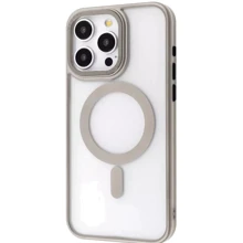 Чехол для iPhone Proove Blur Case with Magnetic Ring Natural Titanium for iPhone 14 Pro: Цвет серый