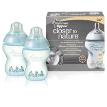 Бутылочки для кормления Tommee Tippee декорированные (260 мл), 2 шт (42252141-1): Возраст с рождения