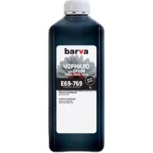 Чернила Barva Epson E69, 1 л, pigm. Matte-Black (E69-769): Цвет Black Matte