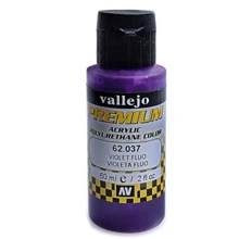 Краска Vallejo акрил-полиуретановая Premium Color фиолетовый флуоресцентный (VLJ62037): Производитель Vallejo