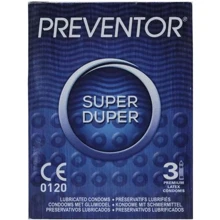 Презервативи Preventor Super Duper, 3 шт.: Тип Для максимального захисту