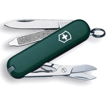 Мультитул Victorinox Classic Sd 58мм/7предметов/зеленый (0.6223.4): Тип Карманный