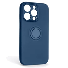 Чохол для iPhone ArmorStandart Icon Ring Blue для iPhone 14 Pro (ARM68709): Колір синий