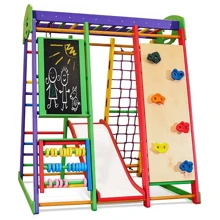 Спортивный комплекс для дома SportBaby Акварелька Plus 4: Производитель SportBaby