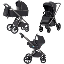 Коляска універсальна 3 в 1 Carrello Omega CRL-6535 Absolute Black (CRL-6535 Absolute Black): Тип коляски Универсальная коляска (3-в-1)