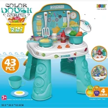 Набір Кухня A-Toys, пластилін 4 види в наборі, 47 деталей (8735): Виробник A-Toys