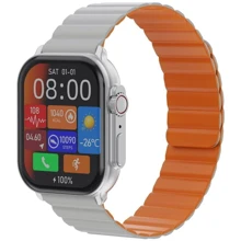 Смарт-часы iMiki SF1 Silver Magnetic Strap: Дисплей 2.01" Super AMOLED (410x502) / 2.5D High Hardened Glass