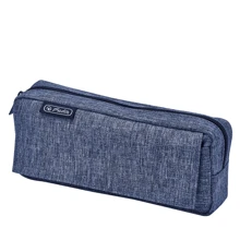 Пенал с карманами Herlitz Pockets Melange Blue синий (50027675B): Год выпуска коллекции 2020