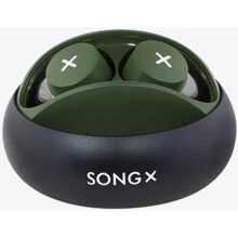 Наушники SongX SX06 Black/Green: Тип конструкции вакуумные