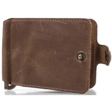 Мужской зажим для денег DNK Leather коричневый (DNK-Clamp-Hcol-G): Пол Мужской