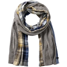 Мужской шарф Camel Active Shawl сине-коричневый (407290-2V29-47): Пол Мужской