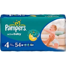 PAMPERS Active Baby Maxi (7-14 кг) ЕкономУпак 54: undefined undefined