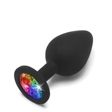Анальна пробка з райдужним кристалом Toy Joy Rainbow Booty Jewel Small: Для кого унісекс