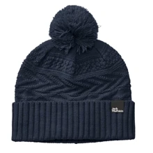 Женская шапка Jack Wolfskin Lorelei Beanie W темно-синяя (1910901_1010): Производитель Jack Wolfskin