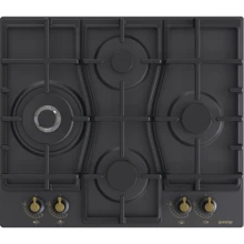 Варочная поверхность газовая Gorenje GW6D42CLB: Расположение панели спереди