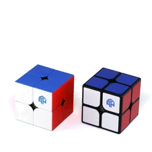 GAN 251 M 2x2 stickerless Ган 251 М цветной: Вид Кубик Рубика