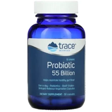 Trace Minerals Research Probiotic Пробиотики 55 млрд 30 капсул: Тип Пробиотики