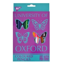 Олівці двоколірні Yes 18/36 квітів Oxford Butterflies (290558): Тип кольорові