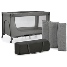 Ліжко-манеж Kinderkraft Joy 2 Dark Grey (KLJOY02DGR00000): Тип кроватка-манеж
