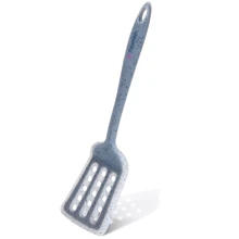 Лопатка силиконовая Fissman Mauris grey 33.5 см (11409): Тип Лопатка с отверстиями