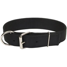 Ошейник двойной Coastal Macho Dog для собак нейлон черный 4.5x65 см: Производитель Coastal
