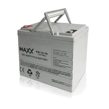 Гелевый аккумулятор MAXX 12-FM-70 70AH 12V: Ёмкость, Ач 70