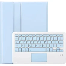 Аксессуар для планшетных ПК BeCover Case Smart Keyboard TouchPad Light Blue for Samsung Galaxy Tab A9 Plus SM-X210/SM-X215/SM-X216 (712414): Цвет голубой
