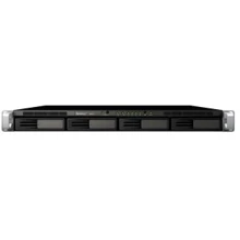 Сетевой накопитель (NAS) Synology RX410: Слоты для дисков 4 x 3,5" SATA II/III или 4 x 2,5" SATA/SSD (max 4 x 3 ТB)