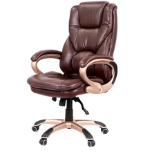 Кресло АКЛАС Видаго ANF PU Dark Brown Коричневое (00127057)	: Тип для руководителей