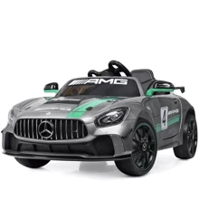 Детский электромобиль Bambi Racer Mercedes Benz, серый (M 4050EBLRS-11): Вид автомобиль