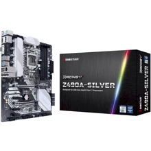 BIOSTAR Z490A-SILVER: Оперативная память 4xDIMM / Max. 128GB / up to DDR4 4400+(O.C.) MHz / Dual Channel Memory;