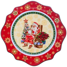Тарелка обеденная Lefard Christmas Collection 26 см (986-076): Тип Тарелка обеденная