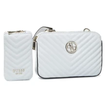 Женская сумка кросс боди Guess Blakely Status Crossbody белая (HWVG7663140-WHI): Пол Женский