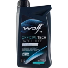 Моторное масло WOLF OFFICIALTECH 0W30 LL III FE 1л: Тип Синтетическое