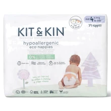 Подгузники Kit&Kin 4 (9-14 кг) 34 шт.: Тип Подгузники