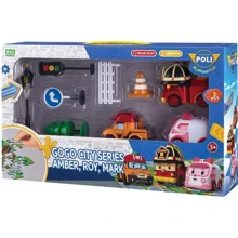 Игровой набор Robocar Poli GoGo Городская серия Эмбер, Рой, Марк (ZR-913): Производитель Robocar Poli