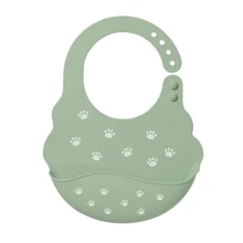 Нагрудник BabyOno Следы с регулируемой застежкой хаки (829/06): Производитель BabyOno