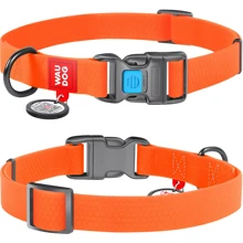Нашийник WAUDOG Waterproof, водостійкий, пластикова пряжка 15 мм 23-35 см помаранчевий (27394): Виробник WAUDOG