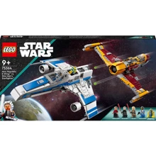 Конструктор LEGO Star Wars Истребитель Новой Республики «E-Wing» против Звездного истребителя Шин Хати (75364): Количество деталей, шт. 1056