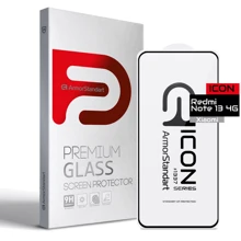 Аксессуар для смартфона ArmorStandart Tempered Glass Icon Black for Xiaomi Redmi Note 13 4G (ARM73565): Совместимость Xiaomi Redmi Note 13 4G