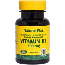 Nature's Plus Vitamin B1, 300 mg, 90 Tablets (NTP1605): Тип Витамин B