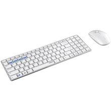 Комплект беспроводной RAPOO 9300M Wireless White: Назначение компактная
