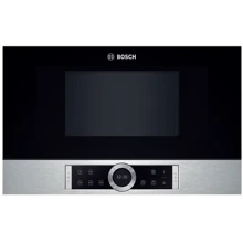 Встраиваемая микроволновая печь Bosch BFR634GS1: Цвет нержавеющая сталь