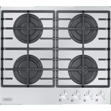 Варочная поверхность газовая KERNAU KGH 6463 CI W: Расположение панели спереди