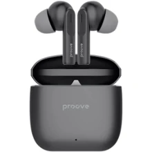 Наушники Proove Cold Sound TWS Gray/Black: Тип конструкции вакуумные