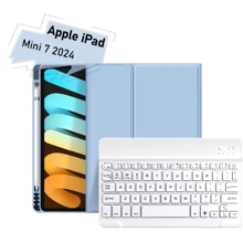 Аксессуар для iPad BeCover Case Smart Keyboard Light Blue for iPad Mini 7 2024 (712995): Цвет голубой