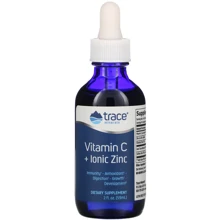 Trace Minerals Research Vitamin C + Ionic Zinc, 2 fl oz (59 ml) (TMR-00568): Тип Витамин C