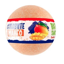 AquaShine Bath Sweets Бомба для ванн Сочное манго 100 g: Назначение Увлажнение, Смягчение, Расслабление