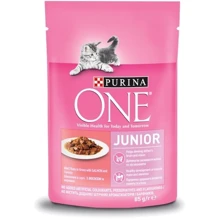 Влажный корм Purina ONE Junior для котят с лососем и морковью 24х85 г (12455699): Тип Влажный корм