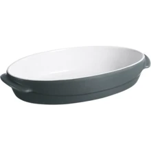 Жаропрочное стекло Форма Pyrex WAVE Grey Mat C301B04 овал. (20x13см): undefined undefined